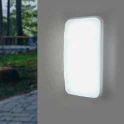 Applique LED Murale 20W Rectangulaire IP65 - Blanc Froid 6000K - 8000K - SILAMP