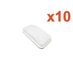 Applique LED Murale 20W Rectangulaire IP65 (Pack de 10) - Blanc Neutre 4000K - 5500K - SILAMP