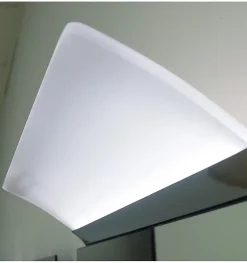 Applique LED pour miroir de salle de bain avec prise - Lumière blanche neutre (4000K) - 12.9 x 7.3 x 50cm - Modèle Apollo