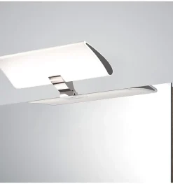 Applique LED pour miroir de salle de bain - Lumière blanche froide (5700K) - 30cm - Modèle Leo