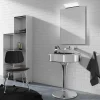 Applique LED pour miroir de salle de bain - Lumière blanche froide (5700K) - 12.9 x 7.3 x 16cm - Modèle Apollo