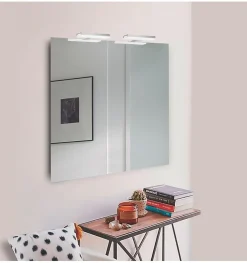 Applique LED pour miroir de salle de bain - Lumière blanche froide (5700K) - 11.2 x 4 x 15cm - Star Model