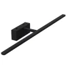 Applique LED pour salle de bain au-dessus du miroir 12W, 850 lm, 4200K, IP45, noir, KANARYA-12