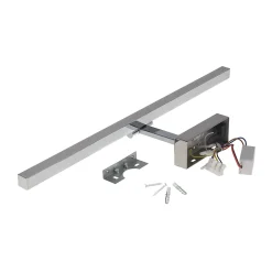 Applique LED pour salle de bain au-dessus du miroir 8W, 570 lm, 4200K, IP45, chrome, KARTAL-8