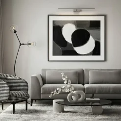 Applique LED pour salle de bain au-dessus du miroir 12W, 850 lm, 4200K, IP45, chrome, KANARYA-12