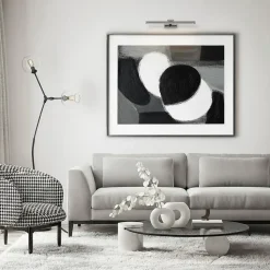 Applique LED pour salle de bain au-dessus du miroir 12W, 850 lm, 4200K, IP45, chrome, KARTAL-12