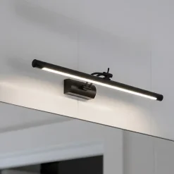 Applique LED pour salle de bain au-dessus du miroir 12W, 850 lm, 4200K, IP45, noir, ANKA-12