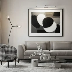 Applique LED pour salle de bain au-dessus du miroir 8W, 570 lm, 4200K, IP45, chrome, ANKA-8