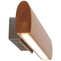 Applique LED 'RONDO' L:35cm 11 W brun