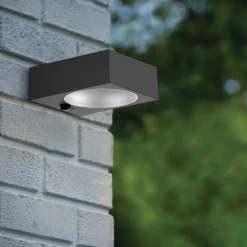Applique LED solaire IP65 1000 lm avec capteur de présence et de crépuscule - 4000K - Allumage automatique au passage