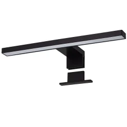 Applique LED URBAN 8W, 30 cm, finition noir mat, 4000 K, en ABS Kibath