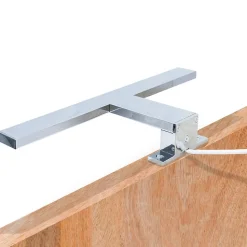 Applique LED URBAN 12W, 60 cm, finition chrome brillant, 4000 K, en ABS Kibath