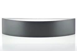 Applique LED 5.5W demi-lune noir 4100K