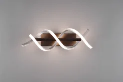 Applique LED 22W, 2800lm, 2300+3000+4000K, Aluminium Brossé - Trio - Sequence