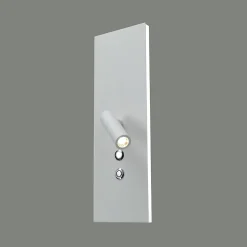 Applique liseuse LED double interrupteur et recharge USB - Hasta