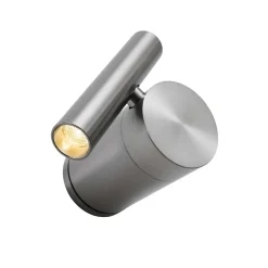 Applique liseuse orientable et dimmable design chromé - Isévia