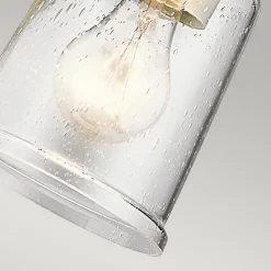 Applique murale à 1 lumière Elstead Waverly, laiton naturel, E27