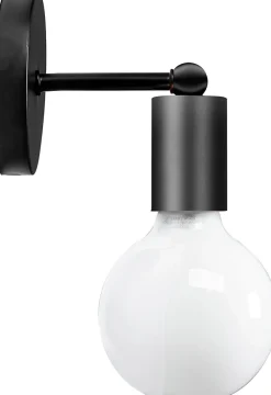 APPLIQUE MURALE 392205 BLACK 8X10X10CM