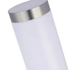 Applique murale à détection Hollis E27 15W IP44 chrome