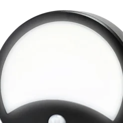 Applique murale à détection Melville 45lm 1W IP44 noir