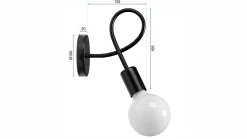 APPLIQUE MURALE 392199 PARADISE BLACK