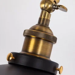 Applique Murale Abat-Jour En Verre, Vintage Style Industrielle Ampoule E27 Lamp Loft Bar Cuisine