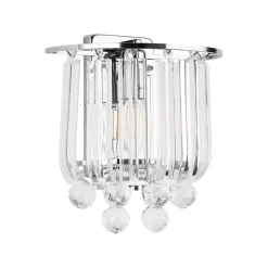 Applique murale Alnwick E14 24 x 22 x 15 cm chrome lux.pro