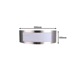 Applique Murale Aluminium LED IP44 pour Ampoule E27 - SILAMP