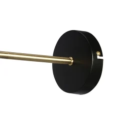 Applique murale Apennin noir E27 IP20