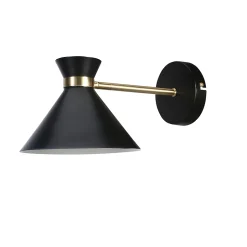 Applique murale Apennin noir E27 IP20