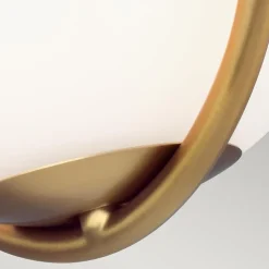 Applique murale Apollo 1 lumière - Laiton bruni