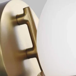 Applique murale Apollo 1 lumière - Laiton bruni