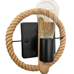 APPLIQUE MURALE APP1465-1W BEIGE BLACK