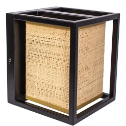 APPLIQUE MURALE APP1286-1W BEIGE BLACK