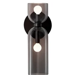 APPLIQUE MURALE APP1208-2W BLACK