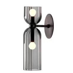 APPLIQUE MURALE APP1208-2W BLACK