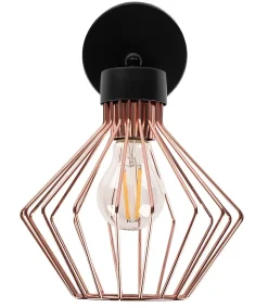 APPLIQUE MURALE APP534-1W BLACK GOLD