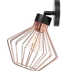 APPLIQUE MURALE APP534-1W BLACK GOLD