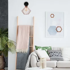 APPLIQUE MURALE APP534-1W BLACK GOLD