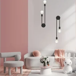 APPLIQUE MURALE APP1147-2W BLACK