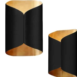 APPLIQUE MURALE APP1055-1W BLACK