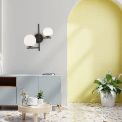 APPLIQUE MURALE APP1170-2W BLACK