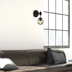 APPLIQUE MURALE APP750-1W BLACK