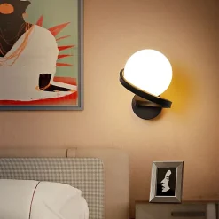 APPLIQUE MURALE APP1209-1W BLACK