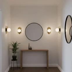 APPLIQUE MURALE APP1411-W BLACK GOLD