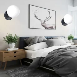 APPLIQUE MURALE APP949-1W BLACK