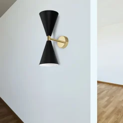 APPLIQUE MURALE APP1140-2W BLACK