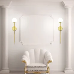 APPLIQUE MURALE APP578-1W GOLD