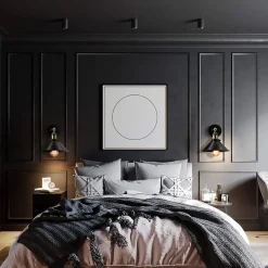 APPLIQUE MURALE APP184-1W PORTO BLACK