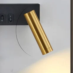 APPLIQUE MURALE APP1439-W RIGHT BLACK GOLD